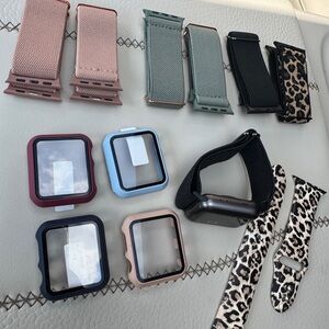 Apple Watch 38 mm series 3 with all shown